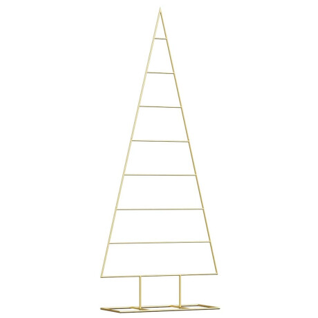 vidaXL Metalen kerstboom met standaard Goud 150 cm Poedergecoat staal afbeelding2 - 1