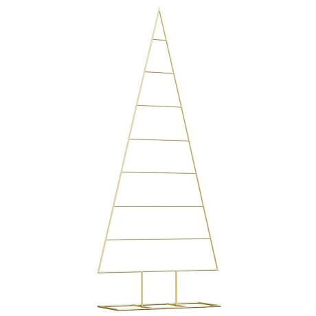 vidaXL Metalen kerstboom met standaard Goud 181 cm Poedergecoat staal afbeelding2 - 1