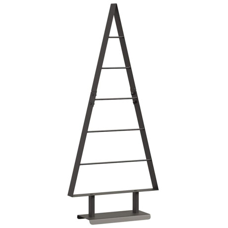 vidaXL Metalen kerstboom met standaard Zwart 90 cm Staal afbeelding2 - 1
