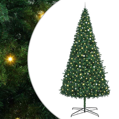 vidaXL Kunstkerstboom Anders Groen 400 cm Extra groot Diverse PVC afbeelding2 - 1