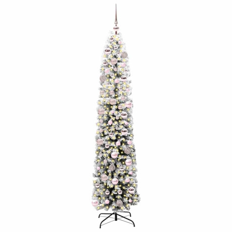 vidaXL Kunstkerstboom Groen 180 cm PVC en Staal en Kunststof afbeelding2 - 1