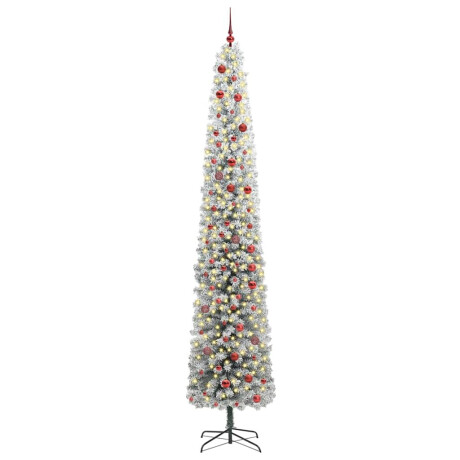 vidaXL Kunstkerstboom Groen 300 cm PVC en Staal en Kunststof afbeelding2 - 1