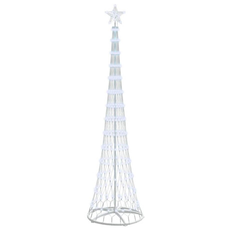 vidaXL LED Kerstboom met 290 LED met standaard Koudwit 250 cm Metaal afbeelding2 - 1