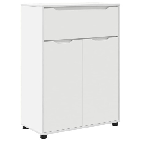 vidaXL Badkamer Kast met lade Wit 72,5 x 36,5 x 100 cm Bewerkt hout afbeelding2 - 1