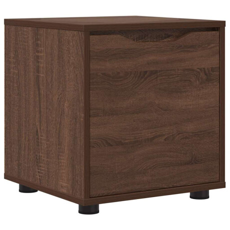 vidaXL Badkamer Kast Bruin Eiken 40,5 x 40 x 44 cm Bewerkt hout afbeelding2 - 1