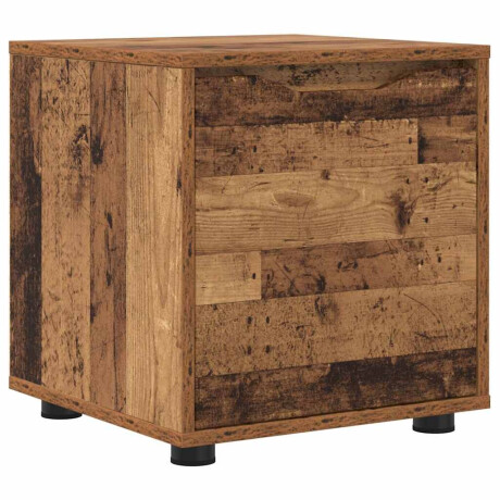 vidaXL Badkamer Kast Oud Hout 40,5 x 40 x 44 cm Bewerkt hout afbeelding2 - 1