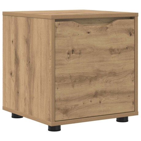 vidaXL Badkamer Kast Artisan Eiken 40,5 x 40 x 44 cm Bewerkt hout afbeelding2 - 1