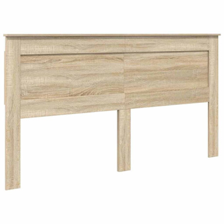 vidaXL Hoofdbord met hoofdeinde Sonoma Eiken 180 cm Bewerkt hout afbeelding2 - 1