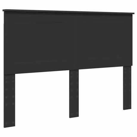 vidaXL Hoofdbord Zwarte Eik 100 cm Geconstrueerd hout afbeelding2 - 1