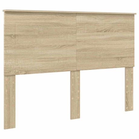 vidaXL Hoofdbord Sonoma Eiken 100 cm Geconstrueerd hout afbeelding2 - 1