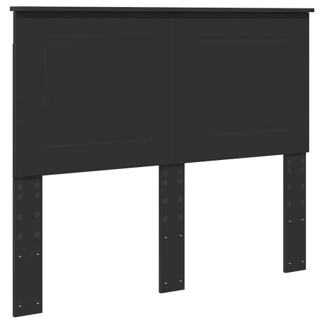 vidaXL Hoofdbord Zwarte Eik 100 cm Geconstrueerd hout afbeelding2 - 1