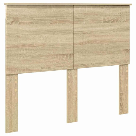 vidaXL Hoofdbord Sonoma Eiken 100 cm Geconstrueerd hout afbeelding2 - 1