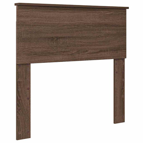 vidaXL Hoofdbord Bruin Eiken 90 cm Bewerkt hout afbeelding2 - 1