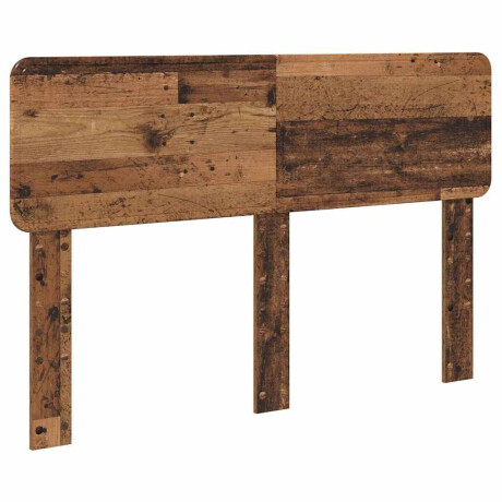 vidaXL Hoofdbord met hoofdeinde Oud Hout 140 cm Bewerkt hout afbeelding2 - 1