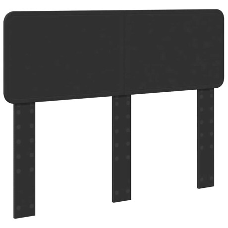 vidaXL Hoofdbord met hoofdeinde Zwart Eiken 120 cm Bewerkt hout afbeelding2 - 1