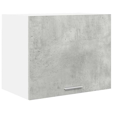 vidaXL Hangkast Riga Beton Grijs en Wit 50 x 31 x 40 cm Bewerkt hout afbeelding2 - 1