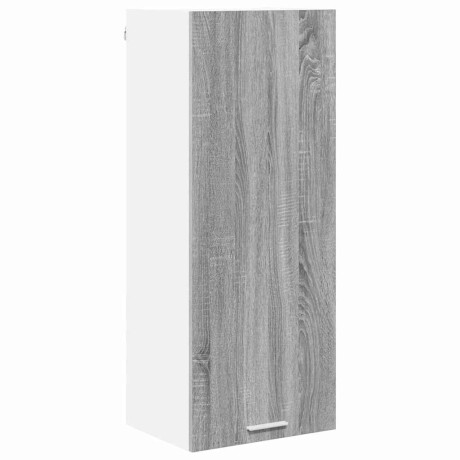 vidaXL Hangkast Riga Grijs Sonoma 40 x 31 x 100 cm Bewerkt hout afbeelding2 - 1
