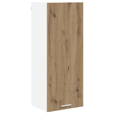 vidaXL Hangkast met opslag Artisan Eiken 40 x 31 x 100 cm Bewerkt hout afbeelding2 - 1