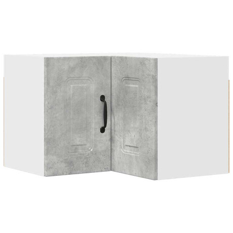 vidaXL Keukenkast aan de muur Beton Grijs 57 x 57 x 40 cm Bewerkt hout afbeelding2 - 1