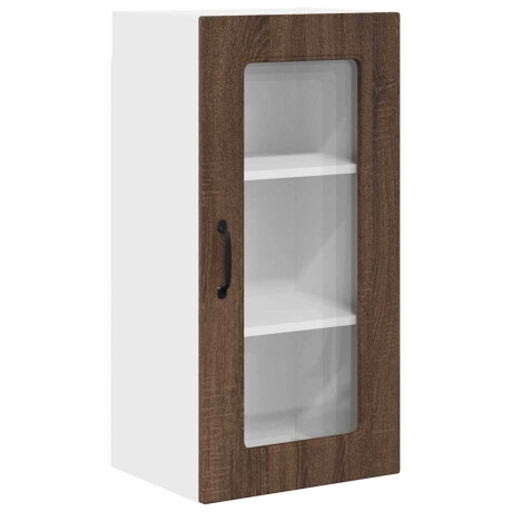 vidaXL Vaatwasserpaneel Kalmar Bruin Eiken 40 x 31 x 80 cm afbeelding2 - 1