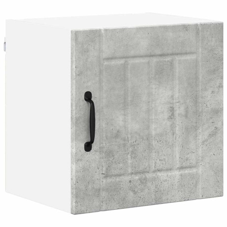 vidaXL Keukenkast aan de muur Beton Grijs 40 x 31 x 40 cm Bewerkt hout afbeelding2 - 1