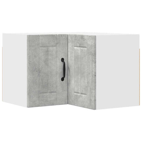 vidaXL Keukenkast aan de muur Beton Grijs 57 x 57 x 40 cm Bewerkt hout afbeelding2 - 1