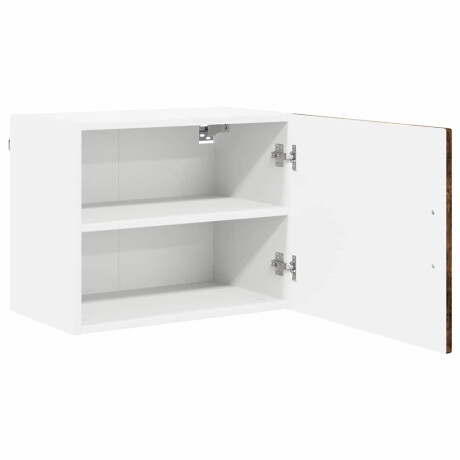 vidaXL Vaatwasserpaneel met plank 2 pcs Gerookt eiken 50 x 31 x 40 cm afbeelding2 - 1