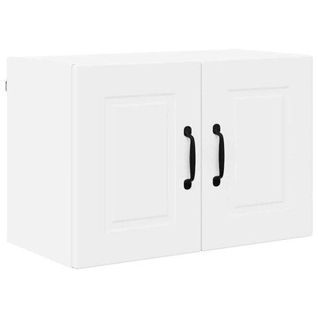 vidaXL Vaatwasserpaneel met plank Wit 60 x 31 x 40 cm Bewerkt hout afbeelding2 - 1