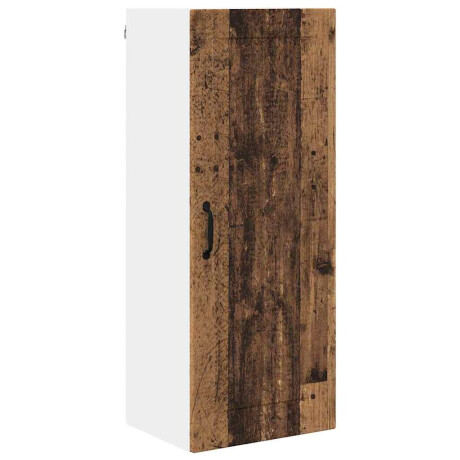 vidaXL Keukenkast aan de muur Oud Hout 40 x 31 x 100 cm Bewerkt hout afbeelding2 - 1