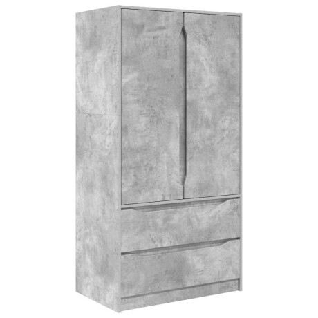 vidaXL Badkamer Kast Beton Grijs 79,5 x 49 x 156 cm Bewerkt hout afbeelding2 - 1