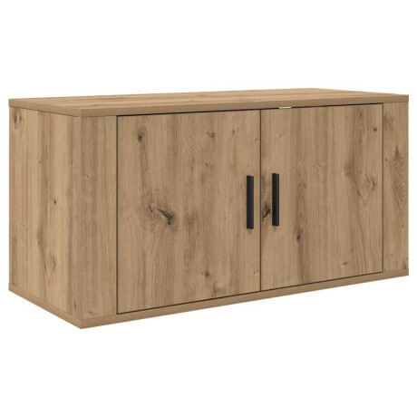 vidaXL Wandtv-kast Set 3 pcs Artisan Eiken 80 x 34,5 x 40 cm afbeelding2 - 1