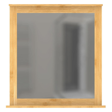 EISL Spiegel met bamboeframe 67x11x70 cm afbeelding2 - 1