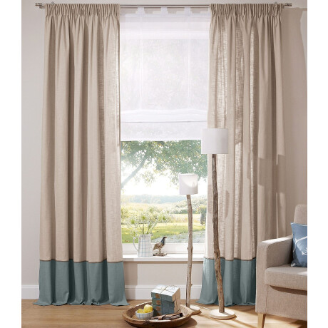 my home Romeins rolgordijn Regina Transparant, voile, polyester (1 stuk) afbeelding2 - 1