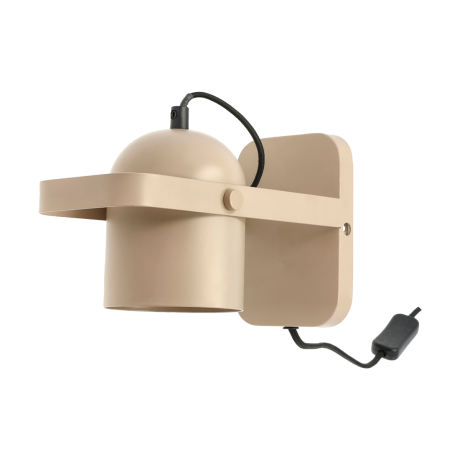 Nesvik wandlamp beige - 15 x 10,7 cm afbeelding2 - 1