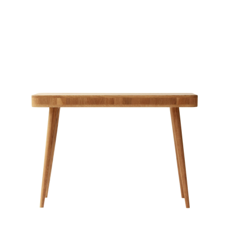 Ena dressing table houten kaptafel naturel - 110 x 42 cm afbeelding2 - 1