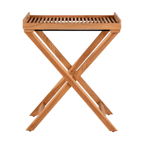 Celeste houten bijzettafel naturel - 60 x 40 cm afbeelding2 - 1