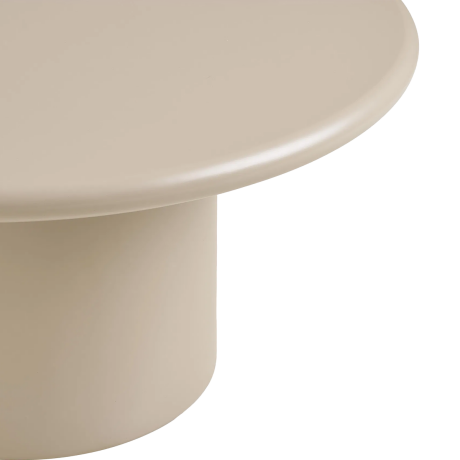 Nelson ronde houten salontafel beige - Ø 80 cm afbeelding2 - 1