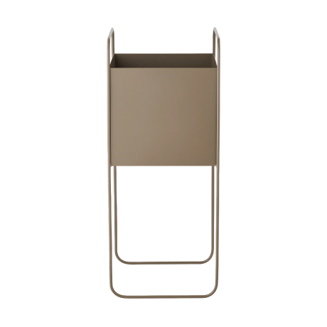 Emelie metalen plantenbak - bruin afbeelding2 - 1