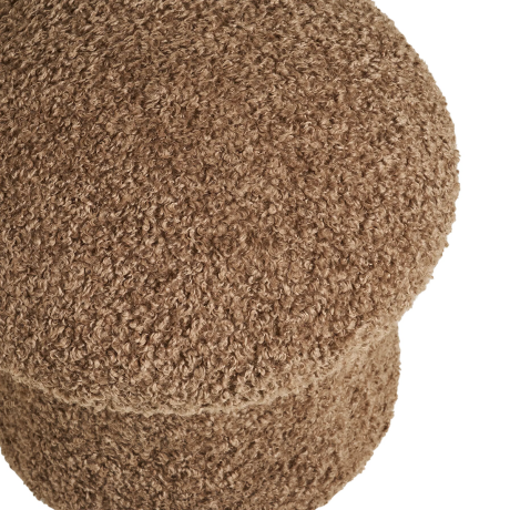 Beer poef teddy bruin - Ø45 x 45 cm afbeelding2 - 1