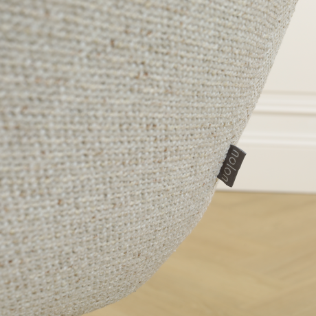 Jilou draaibare fauteuil beige melange afbeelding2 - 1