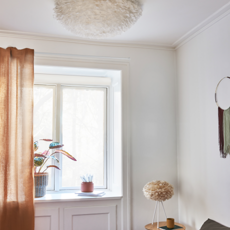 Eos Up Large white hanglamp - Ø 70 cm afbeelding2 - 1