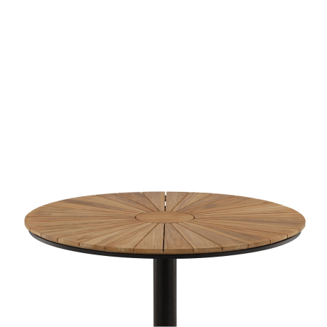 Marien ronde tuintafel bruin - Ø 120 cm afbeelding2 - 1