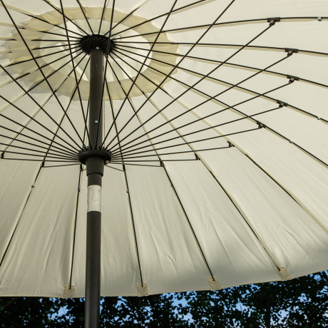 Einar parasol wit - Ø 270 cm afbeelding2 - 1