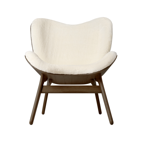 A Conversation Piece houten fauteuil donker eiken - Teddy White afbeelding2 - 1