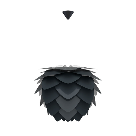 Aluvia Medium hanglamp anthracite grey - met koordset zwart - Ø 59 cm afbeelding2 - 1