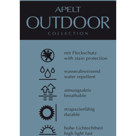 APELT Tafelloper 3962 outdoor, zomerdecoratie, zomer (1 stuk) afbeelding2 - 1