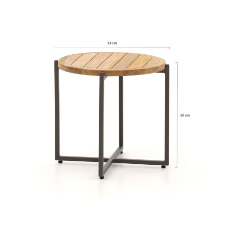 Apple Bee Condor lounge koffietafel ø 54cm (h: 50) - Laagste prijsgarantie! afbeelding2 - 1