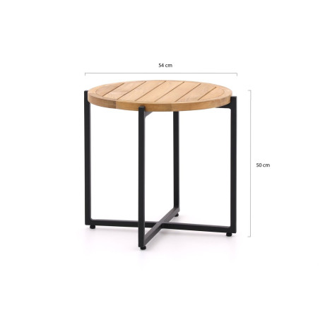 Apple Bee Condor lounge koffietafel ø 54cm (h: 50) - Laagste prijsgarantie! afbeelding2 - 1