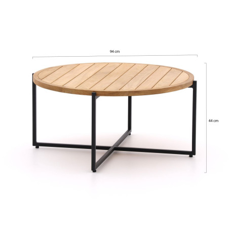 Apple Bee Condor lounge koffietafel ø 94cm (h: 44) - Laagste prijsgarantie! afbeelding2 - 1