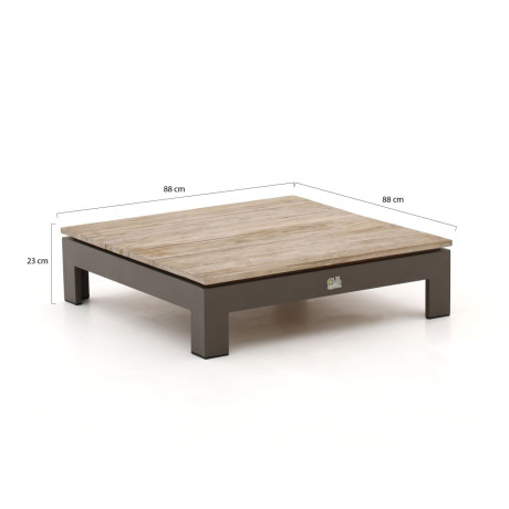 Apple Bee Sticks and More lounge tuintafel 88x88x23cm - Laagste prijsgarantie! afbeelding2 - 1